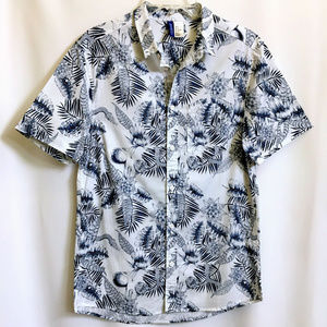 H M Shirts Hm Divided Mens Hawaiian Shirt S Final Price Poshmark